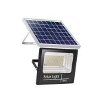 Προβολέας LED, ηλιακός, αδιάβροχος, 100W, διαστάσεις 20x25cm, ψυχρό φως, περιλαμβάνεται κιτ τοποθέτησης