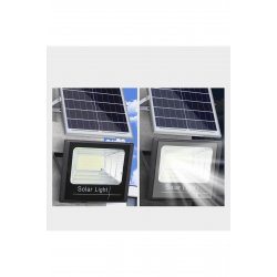 Proiector LED SMD 300W cu incarcare solara Cyrax, panou solar, cu telecomanda, suport prindere, υλικό ABS, 14AH, 1032 LED-uri, 5 m cablu inclus, 1019Lm, 36x32 cm, negru