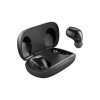 Ακουστικά Bluetooth Handsfree T20 in-ear με αντίσταση στον ιδρώτα και θήκη φόρτισης Μαύρη