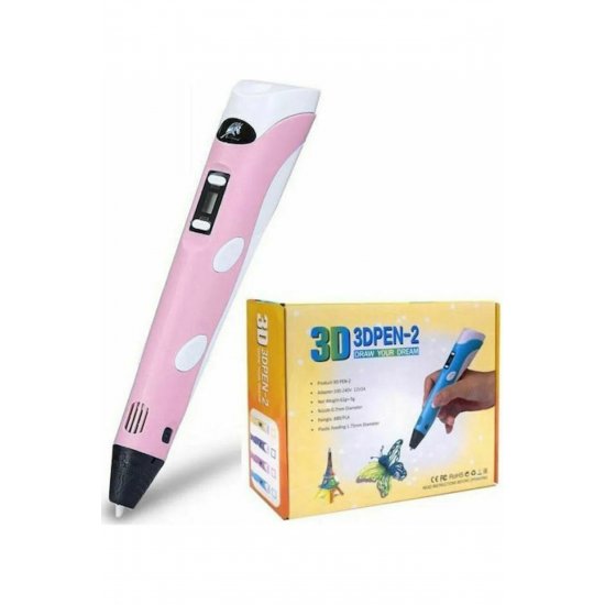 3D Pen 2 Draw Your Dream Pink for Children 8+ ετών+ Years Κωδικός: 3dpen-2