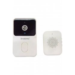 Ασύρματο Wi-Fi Door Bell White