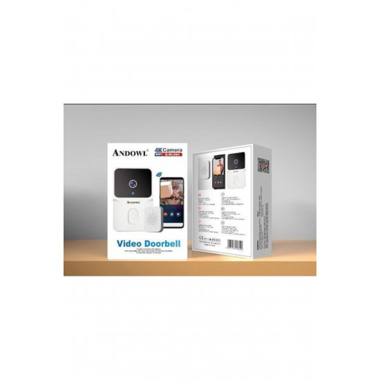 Ασύρματο Wi-Fi Door Bell White