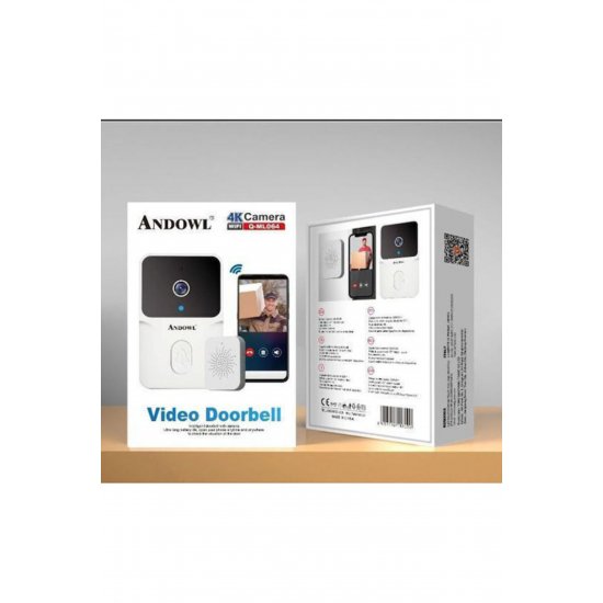 Ασύρματο Wi-Fi Door Bell White