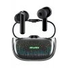 T52 Pro in-ear Bluetooth handsfree ακουστικά με αντίσταση στον ιδρώτα και θήκη φόρτισης μαύρη