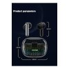 T52 Pro in-ear Bluetooth handsfree ακουστικά με αντίσταση στον ιδρώτα και θήκη φόρτισης μαύρη