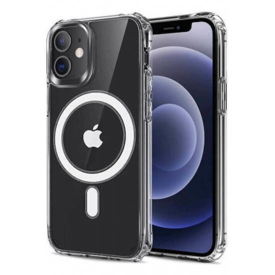 Magsafe Back Cover Σιλικόνης Διάφανο (iPhone 11)