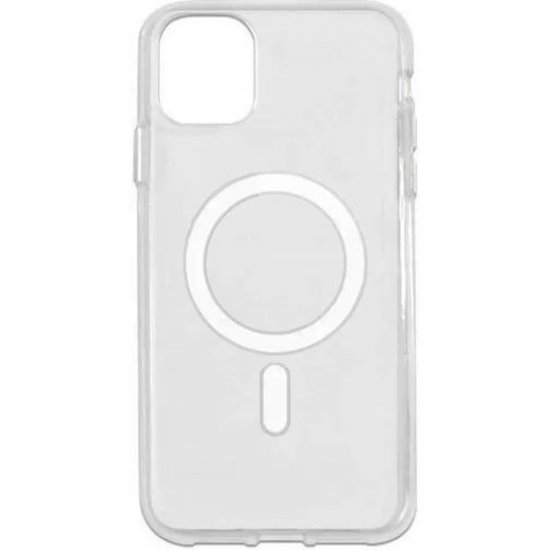 Magsafe Back Cover Σιλικόνης Διάφανο (iPhone 11)