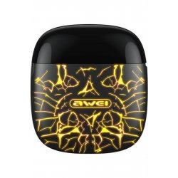 Ακουστικά ανοιχτής ακρόασης Bluetooth T28 Pro με θήκη φόρτισης μαύρο και γκρι