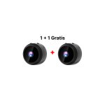 PROMO 1+1 Δωρεάν, μικρού μεγέθους Κάμερα Wi-Fi Full HD 1080p Υποστήριξη Κάρτα 128 GB, Ζωντανή προβολή p