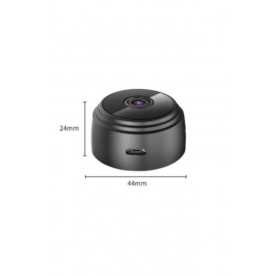 PROMO 1+1 Δωρεάν, μικρού μεγέθους Κάμερα Wi-Fi Full HD 1080p Υποστήριξη Κάρτα 128 GB, Ζωντανή προβολή p