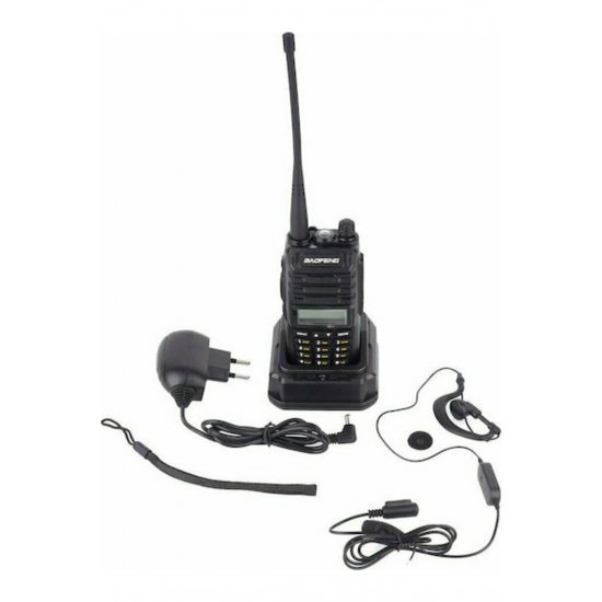 Ασύρματος πομποδέκτης UV-E70 UHF/VHF 5W με μονόχρωμη οθόνη