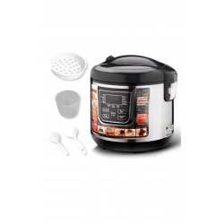Multicooker R.166B 5L, 900W, 12 προγράμματα, Γρήγορο μαγείρεμα, Λειτουργία χρονοδιακόπτη/ΛΕΥΚΟ