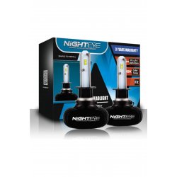 Λάμπες Αυτοκινήτου H1 LED 6500K Ψυχρό Λευκό 12-24V 25W 2τμχ