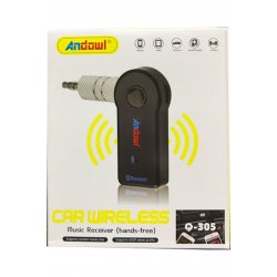 Q-305 Sound System Bluetooth Car Kit (AUX / Audio Receiver) Κωδικός: 05002JGF00BK