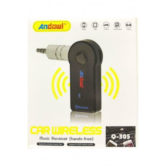 Q-305 Sound System Bluetooth Car Kit (AUX / Audio Receiver) Κωδικός: 05002JGF00BK