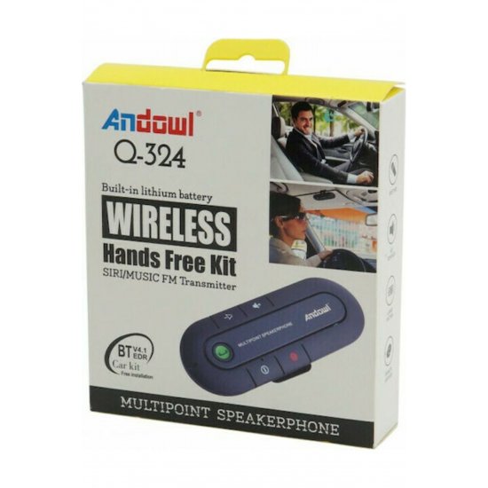Sun Visor Bluetooth Car Kit (Multipoint) 9995219 Κωδικός: Q-324