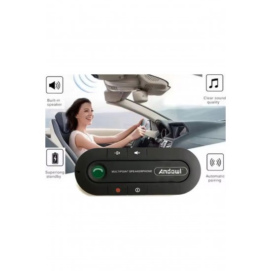 Sun Visor Bluetooth Car Kit (Multipoint) 9995219 Κωδικός: Q-324