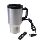 Glass Thermos Inox 450ml Ασημί με Επιστόμιο Κωδικός: S6376
