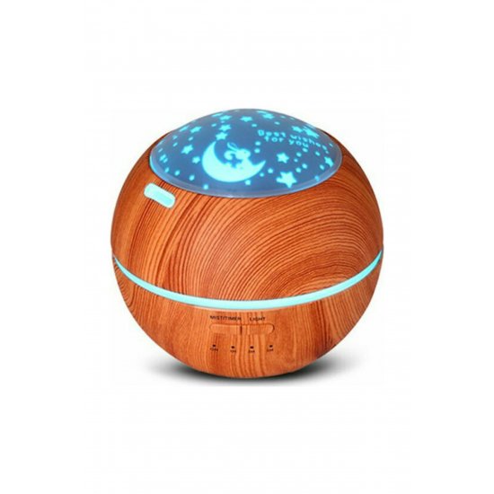 Led Ultrasonic Aromatherapy Diffuser with χρονοδιακόπτης Καφέ 150ml 121216 Led Ultrasonic Aromatherapy Diffuser with χρονοδιακόπτης Καφέ 150ml 121216