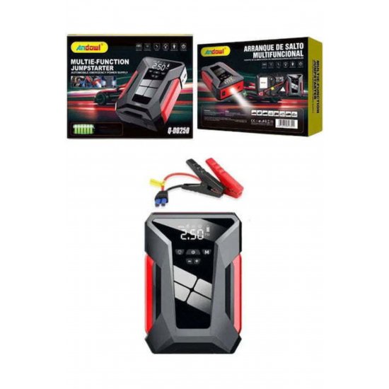 Q-DO250 Φορητή μπαταρία αυτοκινήτου Jump Starter 1500mAh με Power Bank / USB