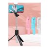 R1S Selfie Stick με φως LED, Bluetooth, τρίποδο, τηλεχειριστήριο, για Live και Vlogging