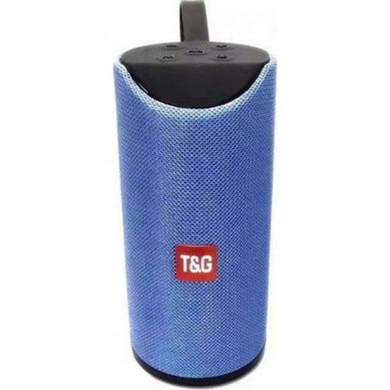 Tg-113 Ηχείο Bluetooth 10W με ραδιόφωνο και διάρκεια ζωής μπαταρίας έως 3 ώρες Μπλε