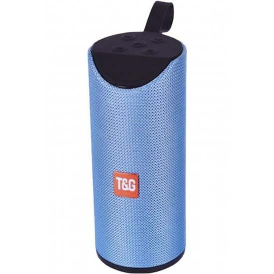 Tg-113 Ηχείο Bluetooth 10W με ραδιόφωνο και διάρκεια ζωής μπαταρίας έως 3 ώρες Μπλε
