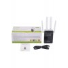 -Σύνδεσμος LV-WR09 Μαύρη επέκταση WiFi Single Band (2,4 GHz) 300Mbps