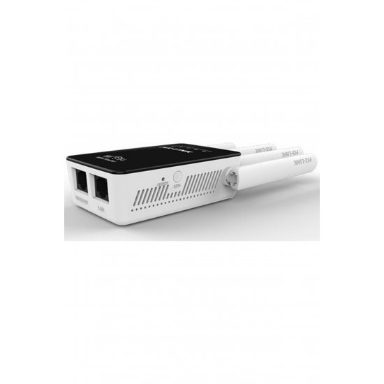 -Σύνδεσμος LV-WR09 Μαύρη επέκταση WiFi Single Band (2,4 GHz) 300Mbps