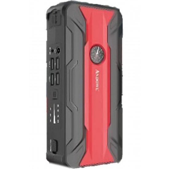 Q-D1700 Φορητή μπαταρία αυτοκινήτου Jump Starter 15000mAh με Power Bank / USB
