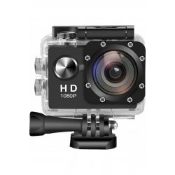 V1 Action Camera HD (720p) Υποβρύχια (με θήκη) με Μαύρη οθόνη