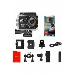 V1 Action Camera HD (720p) Υποβρύχια (με θήκη) με Μαύρη οθόνη