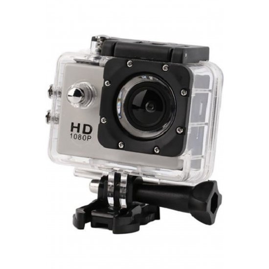 V1 Action Camera HD (720p) Υποβρύχια (με θήκη) με Μαύρη οθόνη