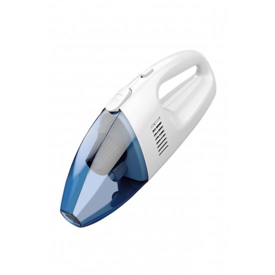 Avizar Compact Ergonomic 80w Φορητή ηλεκτρική σκούπα Εσωτερικά αυτοκινήτων Λευκό Μπλε Κωδικός: CX-9358