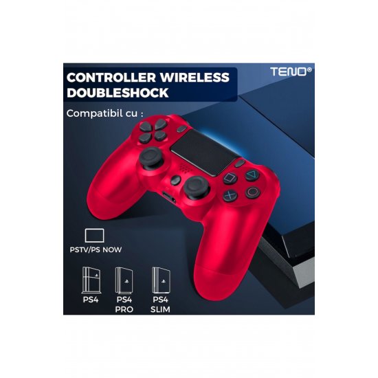 Ασύρματο DoubleShock Controller Teno® για PS4 Ασύρματο DoubleShock Controller Teno® για PS4