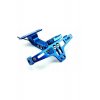 Foldable Motorcycle License Plate Holder for Folding License Plate Holder Universal DX-60 Blue Code: HOD-DX-60B-ΟΕΜ