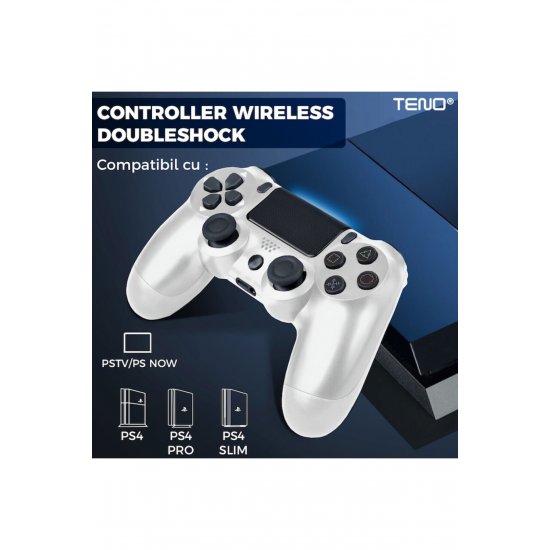 Ασύρματο DoubleShock Controller Teno® για PS4 Ασύρματο DoubleShock Controller Teno® για PS4