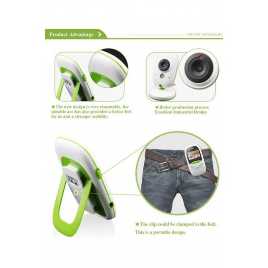 VB602 Wireless Baby Monitor με κάμερα & οθόνη 2