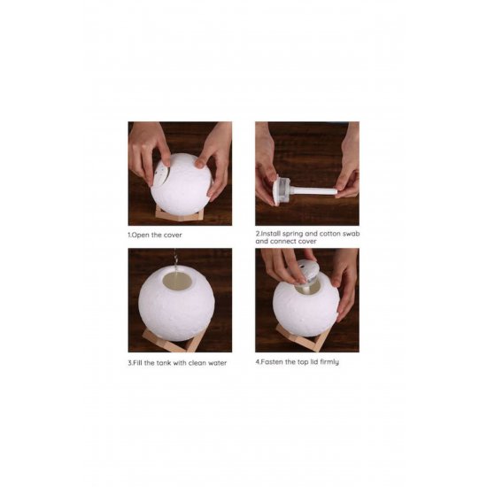 Led Aromatherapy Diffuser Πολύχρωμο 880ml 100971