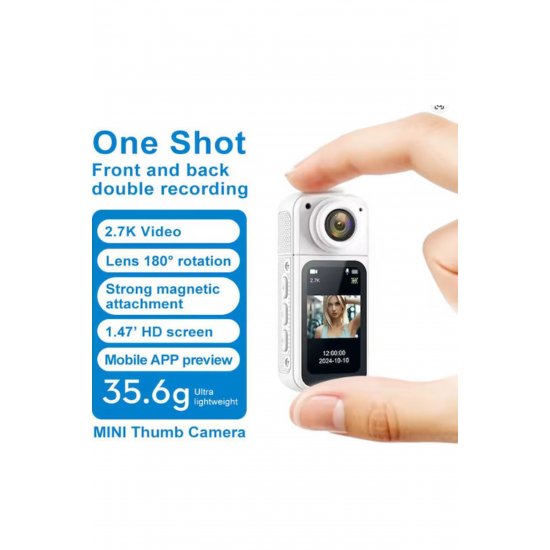 3164463 Action Camera 2K με οθόνη 1,5