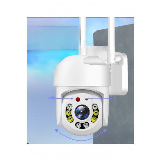 iCSee 360° WiFi κάμερα παρακολούθησης, IP66, IR, μικρόφωνο και ηχείο iCSee 360° WiFi κάμερα παρακολούθησης, IP66, IR, μικρόφωνο και ηχείο