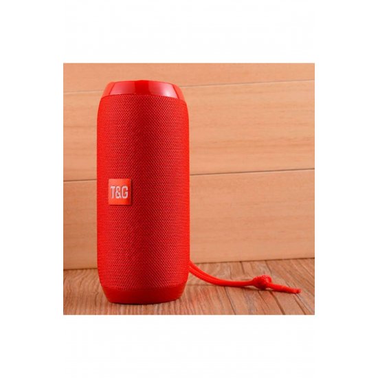 TG-117 Ηχείο Bluetooth 5W με ραδιόφωνο και διάρκεια ζωής μπαταρίας έως 4 ώρες Κόκκινο
