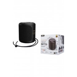 RB-M56 Ηχείο Bluetooth 10W με διάρκεια μπαταρίας έως και 5 ώρες Μαύρο