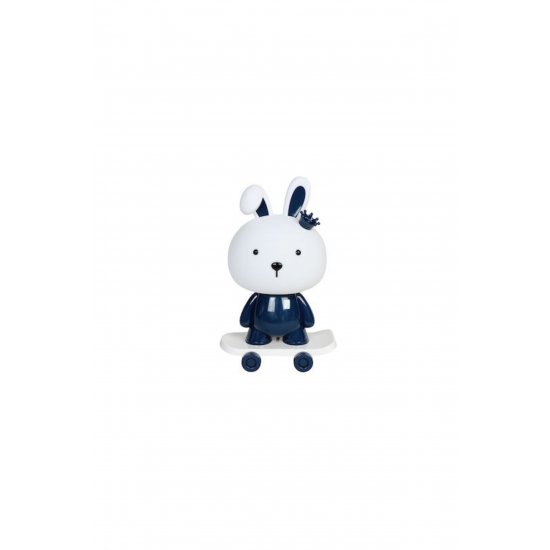 Keskor Kids Decorative Lamp Rabbit Blue 17x11x28εκ. Keskor Kids Decorative Lamp Rabbit Blue 17x11x28εκ.