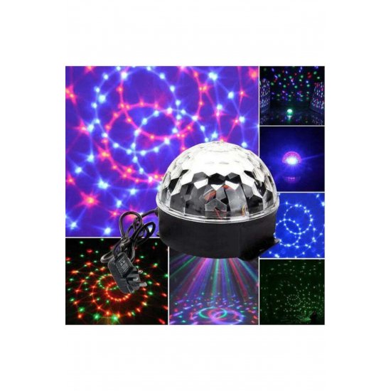 Προβολέας LED Magic Ball Disco με τηλεχειριστήριο και αναπαραγωγή ήχου MP3 Προβολέας LED Magic Ball Disco με τηλεχειριστήριο και αναπαραγωγή ήχου MP3