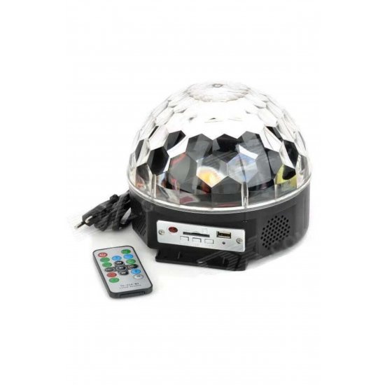 Προβολέας LED Magic Ball Disco με τηλεχειριστήριο και αναπαραγωγή ήχου MP3 Προβολέας LED Magic Ball Disco με τηλεχειριστήριο και αναπαραγωγή ήχου MP3