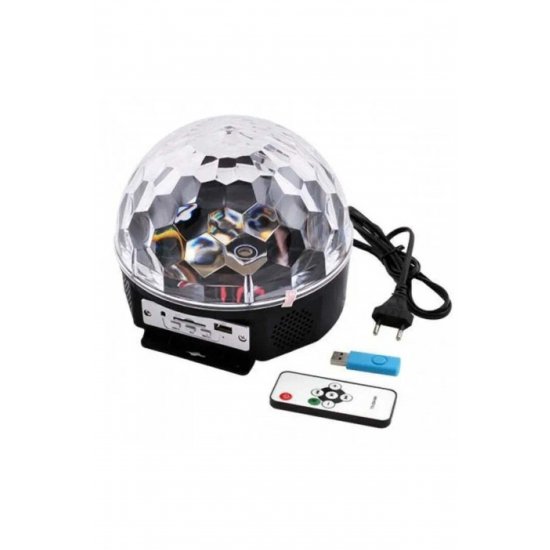 Προβολέας LED Magic Ball Disco με τηλεχειριστήριο και αναπαραγωγή ήχου MP3 Προβολέας LED Magic Ball Disco με τηλεχειριστήριο και αναπαραγωγή ήχου MP3