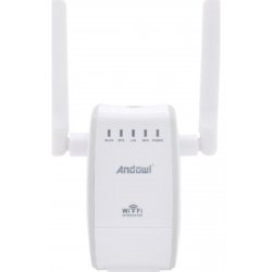 Q-A225 WiFi Extender Single Band (2,4 GHz) 300Mbps με 2 θύρες Ethernet