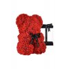 Bear of Artificial Roses Red 25cm σε Box Giftland