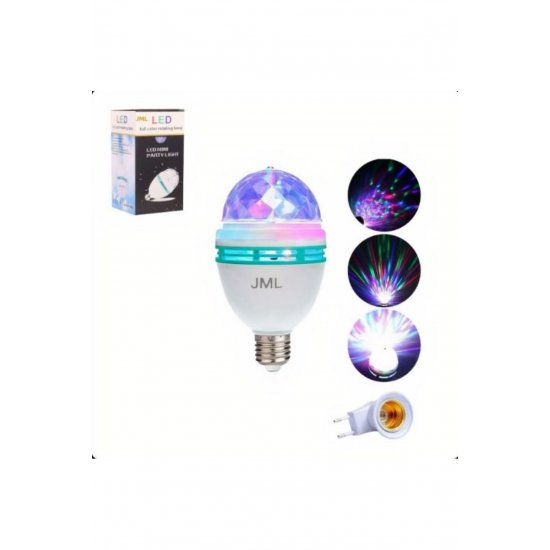 Ultimate Party Set – Combo Rotating Disco Light Bulb + Smart Light Bulb με ηχείο Bluetooth & Τηλεχειριστήριο